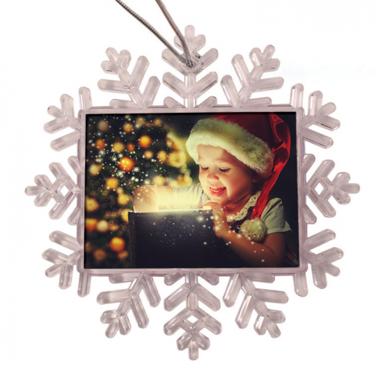 Snowflake Ornament with String Snowflake Ornament with String